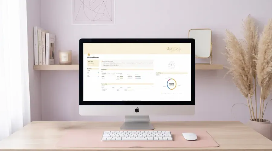 Notion personal finance template (free)